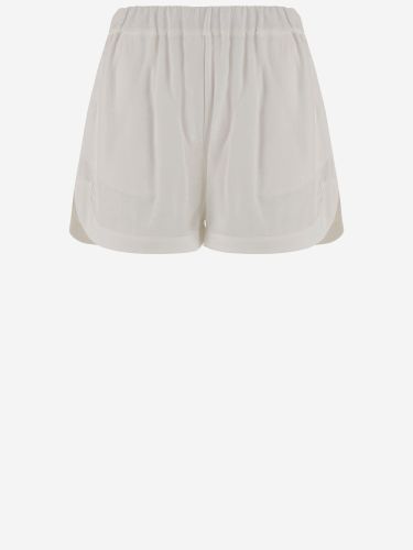 Pinko Linen And Viscose Short Pants - Pinko - Modalova