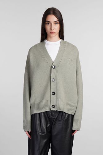 Cardigan In Wool - Ami Alexandre Mattiussi - Modalova