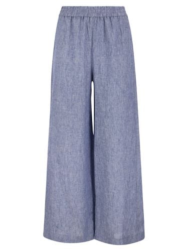 High-waisted Palazzo Trousers - Fabiana Filippi - Modalova