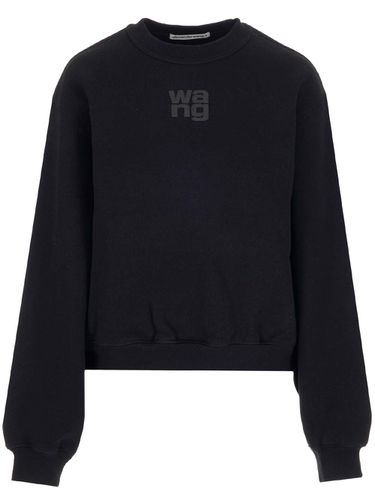 Sweatshirt With Embossed Logo - T by Alexander Wang - Modalova
