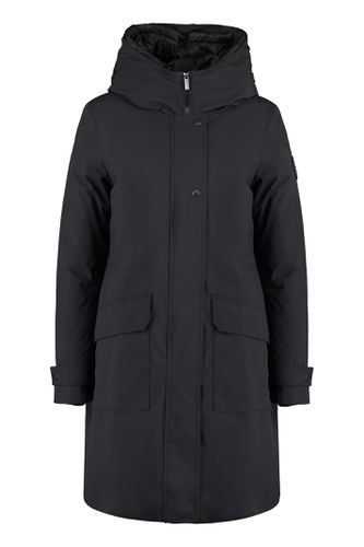 Military Technical Fabric Parka With Internal Removable Down Jacket - Woolrich - Modalova