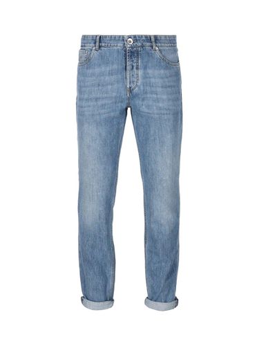 Straight-leg Slim-cut Jeans - Brunello Cucinelli - Modalova