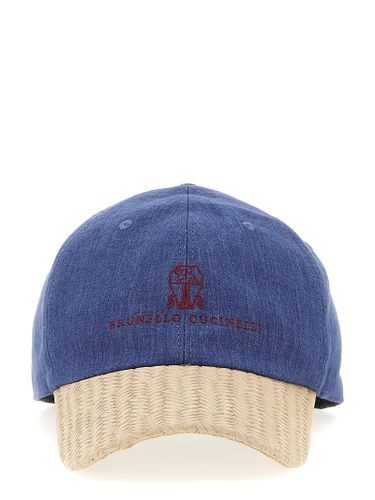Logo Embroidery Cap - Brunello Cucinelli - Modalova