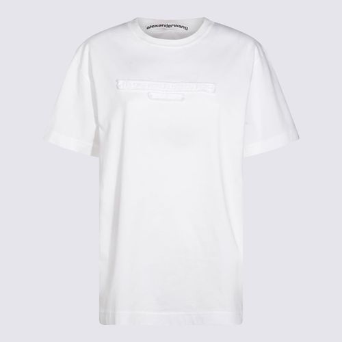 Alexander Wang White Cotton T-shirt - Alexander Wang - Modalova