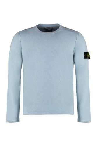 Cotton Crew-neck Sweater - Stone Island - Modalova