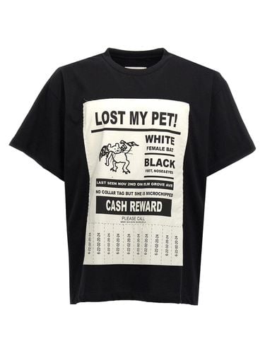 Lost My Pet Printed Crewneck T-shirt - MM6 Maison Margiela - Modalova