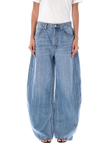 Oversized Round Low Rised Jeans - Alexander Wang - Modalova