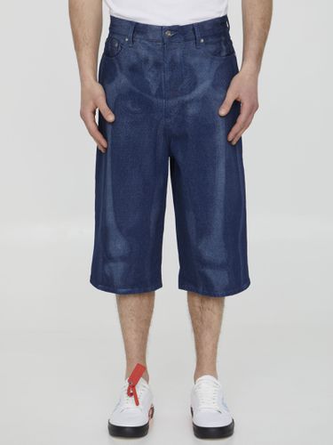 Off-White Body Scan Bermuda Shorts - Off-White - Modalova