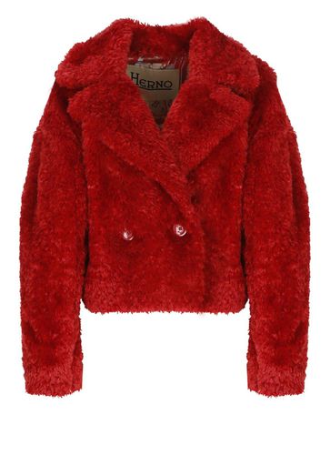 Herno Cropped Fur Jacket - Herno - Modalova