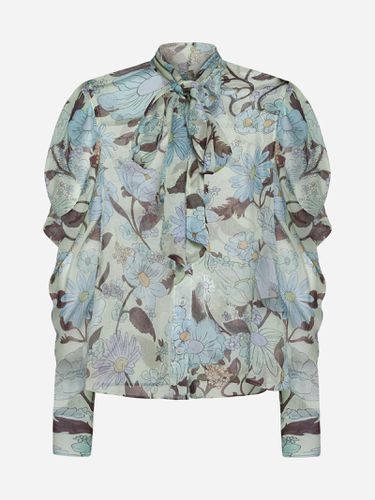 Floral Print Silk Shirt - Stella McCartney - Modalova