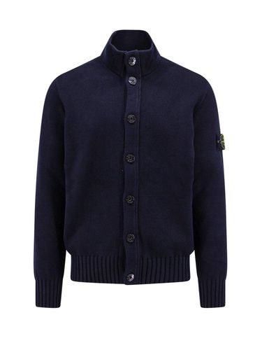 Compass Patch Button-up Cardigan - Stone Island - Modalova