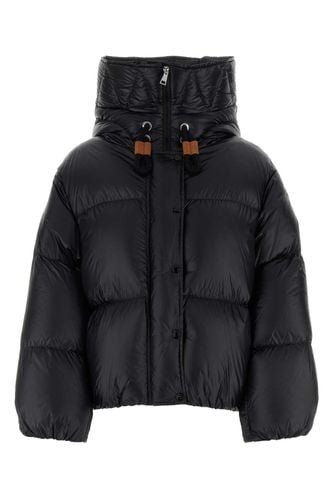 Black Nylon Dalles Down Jacket - Moncler - Modalova