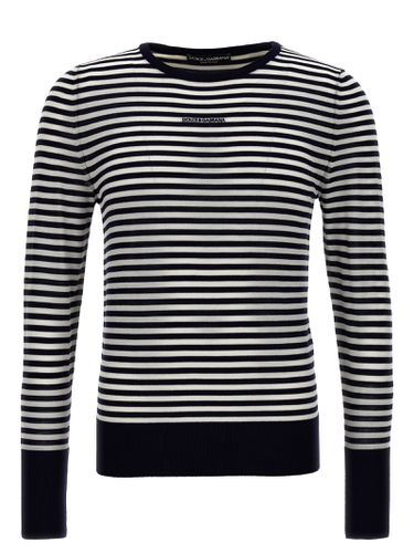 Dolce & Gabbana Striped Sweater - Dolce & Gabbana - Modalova