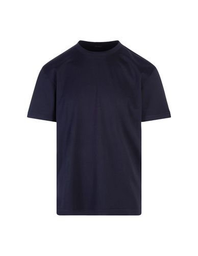 Dark Classic T-shirt With Back Logo - Kiton - Modalova