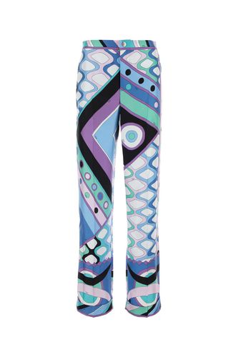 Pucci Printed Silk Wide-leg Pant - Pucci - Modalova