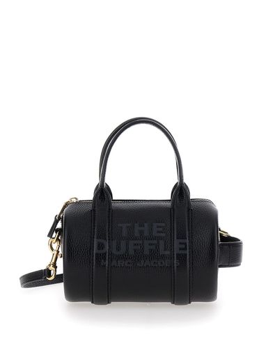 The Mini Duffle Handbag With Engraved Logo In Hammered Leather Woman - Marc Jacobs - Modalova