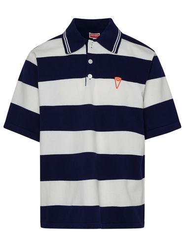 Striped Cotton Polo Shirt - Kenzo - Modalova