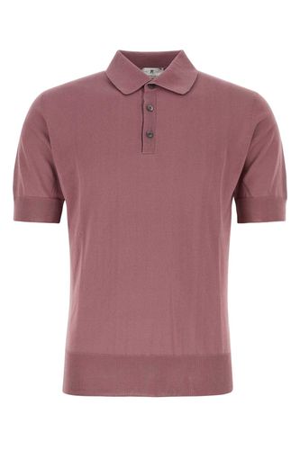 Light Purple Cotton Polo Shirt - PT Torino - Modalova