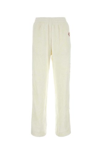 Ivory Terry Fabric Joggers - Casablanca - Modalova