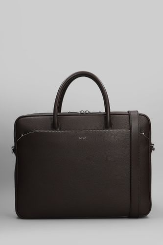 Oeden Monobrief Hand Bag In Leather - Bally - Modalova
