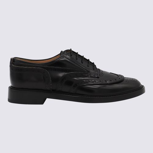 Leather Tabi Lace Up Shoes - Maison Margiela - Modalova