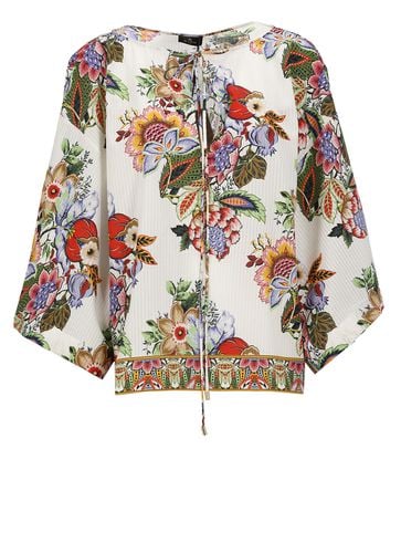 Etro Multicolor Silk Blend Shirt - Etro - Modalova