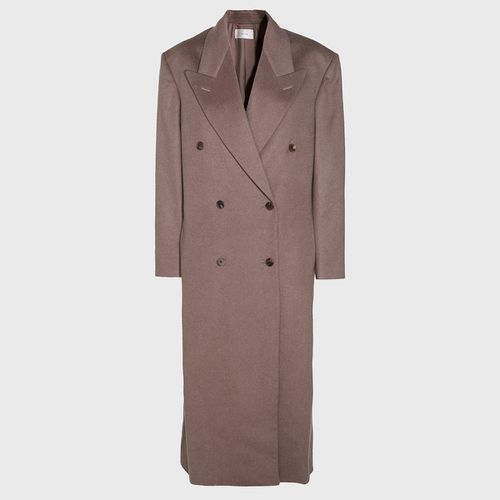 The Row Brown Wool Coat - The Row - Modalova