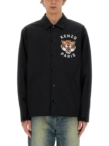 Quilted Coach Jacket Lucky Tiger - Kenzo - Modalova