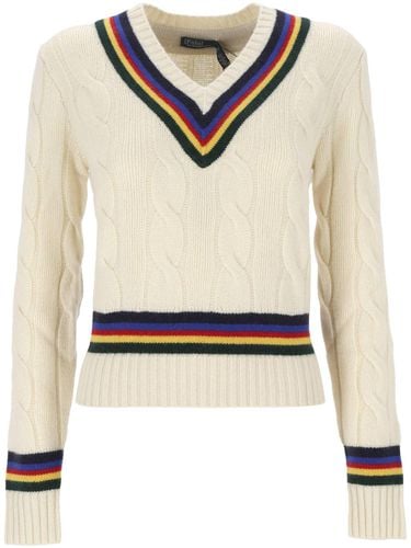 Cable-knit Cricket Jumper - Polo Ralph Lauren - Modalova