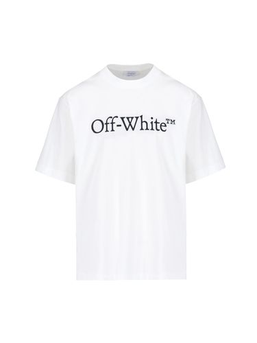 Off-White Skate Logo T-shirt - Off-White - Modalova