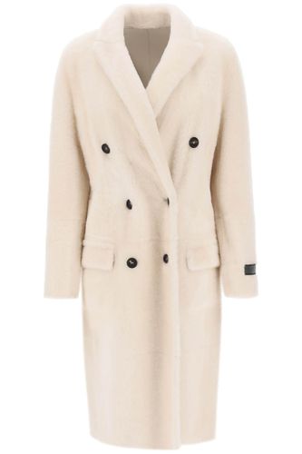 Reversible Shearling Coat - Brunello Cucinelli - Modalova