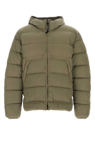 C. P. Company Army Green Nylon Down Jacket - C.P. Company - Modalova