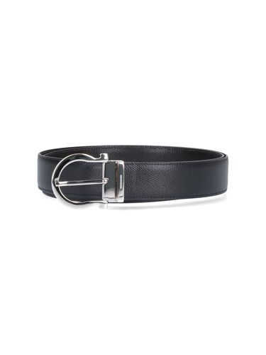 Ferragamo gancini Reversible Belt - Ferragamo - Modalova