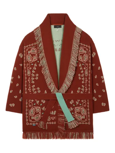 Bandana Jacquard Cashmere Cardigan - Alanui - Modalova