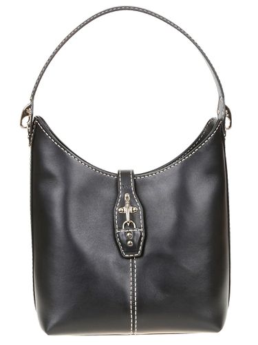 Exposed Stitch Logo Detail Shoulder Bag - Fay - Modalova