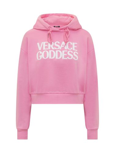 Versace Cropped Sweatshirt - Versace - Modalova