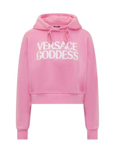 Versace Goddess Hoodie - Versace - Modalova