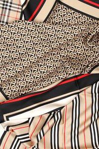 Burberry Print Silk Scarf - Burberry - Modalova