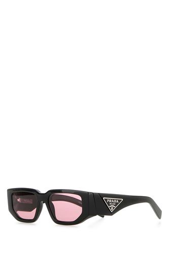 Prada Black Acetate Sunglasses - Prada - Modalova