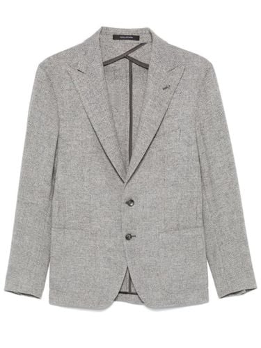 Herringbone-pattern Blazer - Tagliatore - Modalova