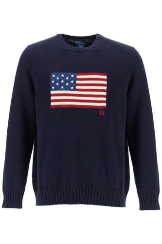 Sweater With American Flag - Polo Ralph Lauren - Modalova