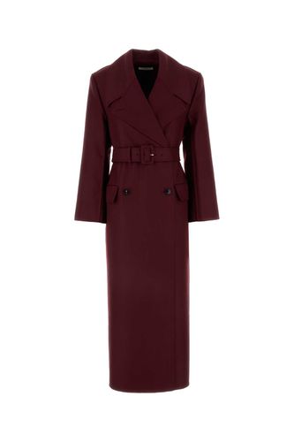 Burgundy Wool Coat - Co - Modalova