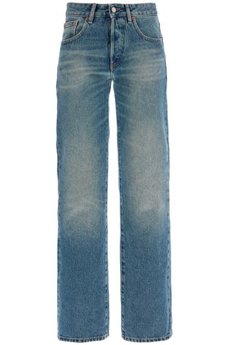 Low-waisted Flared Jeans - MM6 Maison Margiela - Modalova