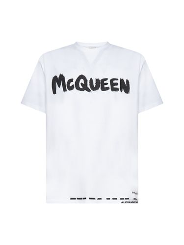 Alexander McQueen Logo T-shirt - Alexander McQueen - Modalova