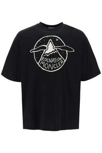 T-shirt With Graphic Print - Moncler Genius - Modalova
