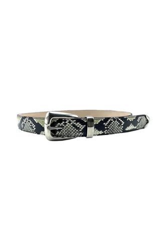 Benny Belt In Python Embossed - Khaite - Modalova