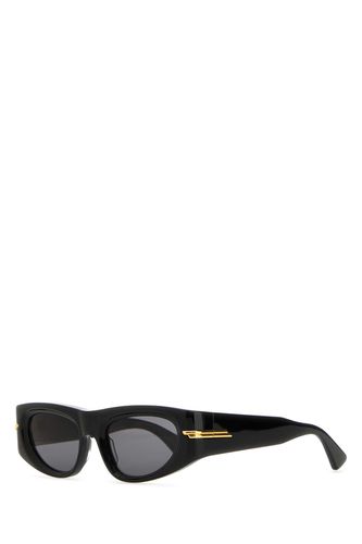 Black Acetate Sunglasses - Bottega Veneta - Modalova