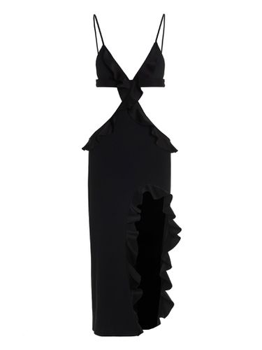 Crossbody & Open Leg Ruffle Dress - David Koma - Modalova