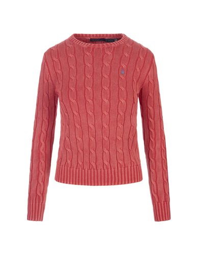 Coral Cable Cotton Sweater - Polo Ralph Lauren - Modalova