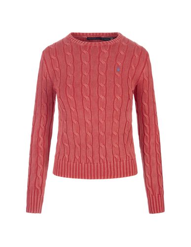 Coral Cable Cotton Sweater - Ralph Lauren - Modalova